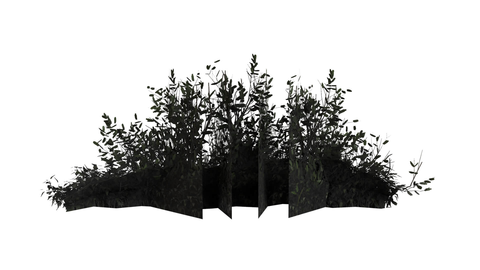 Middle Plant 3D Model