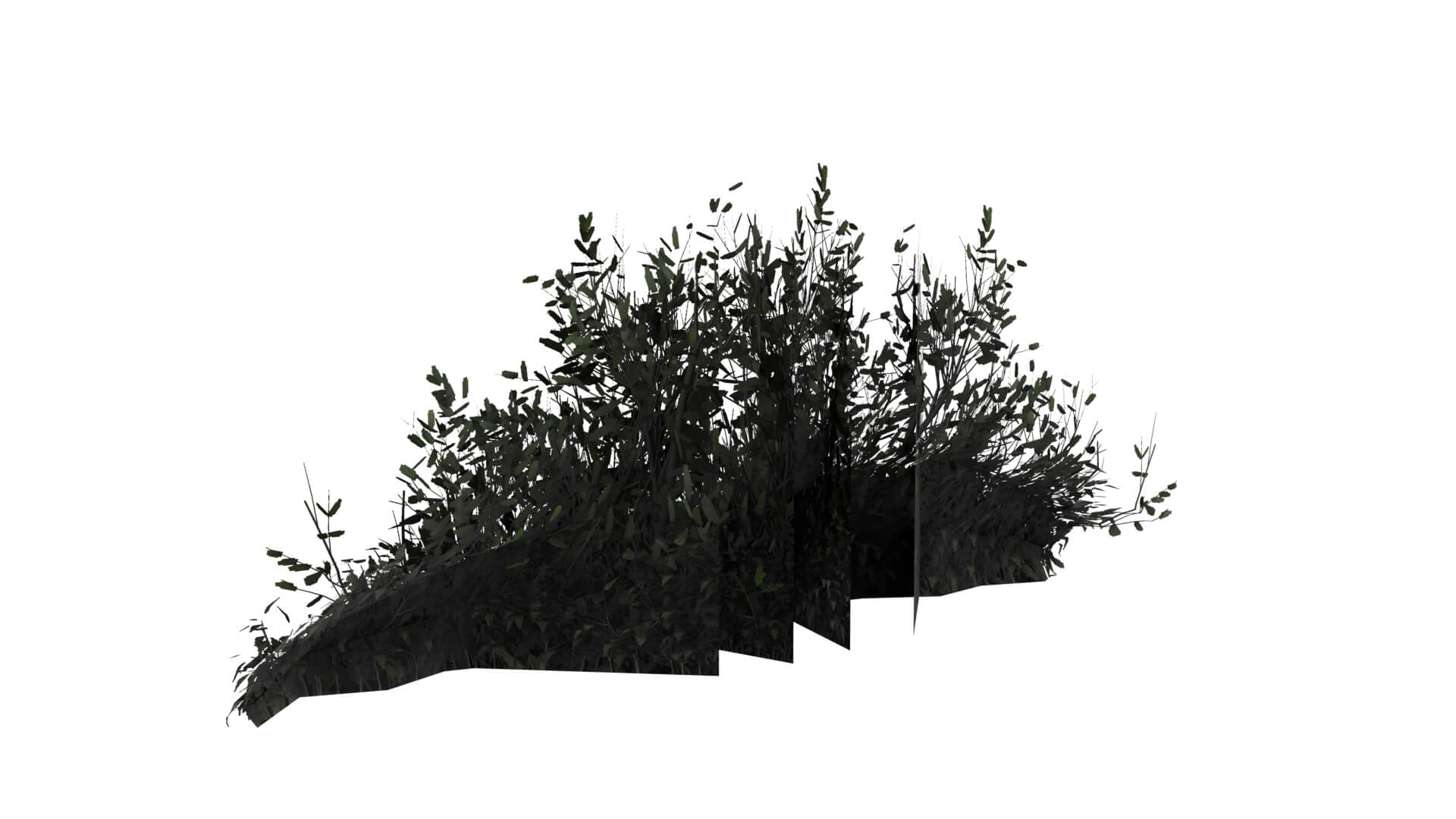 Middle Plant 3D Model