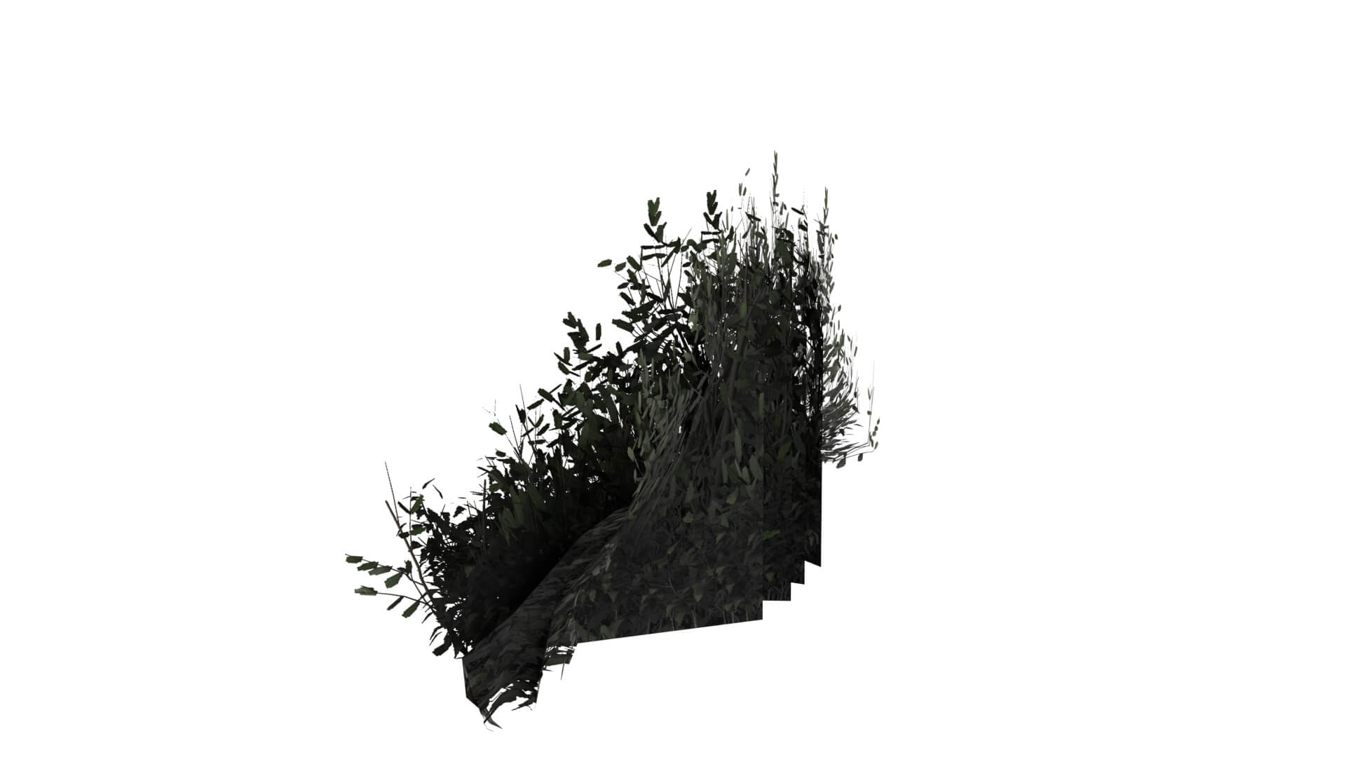Middle Plant 3D Model
