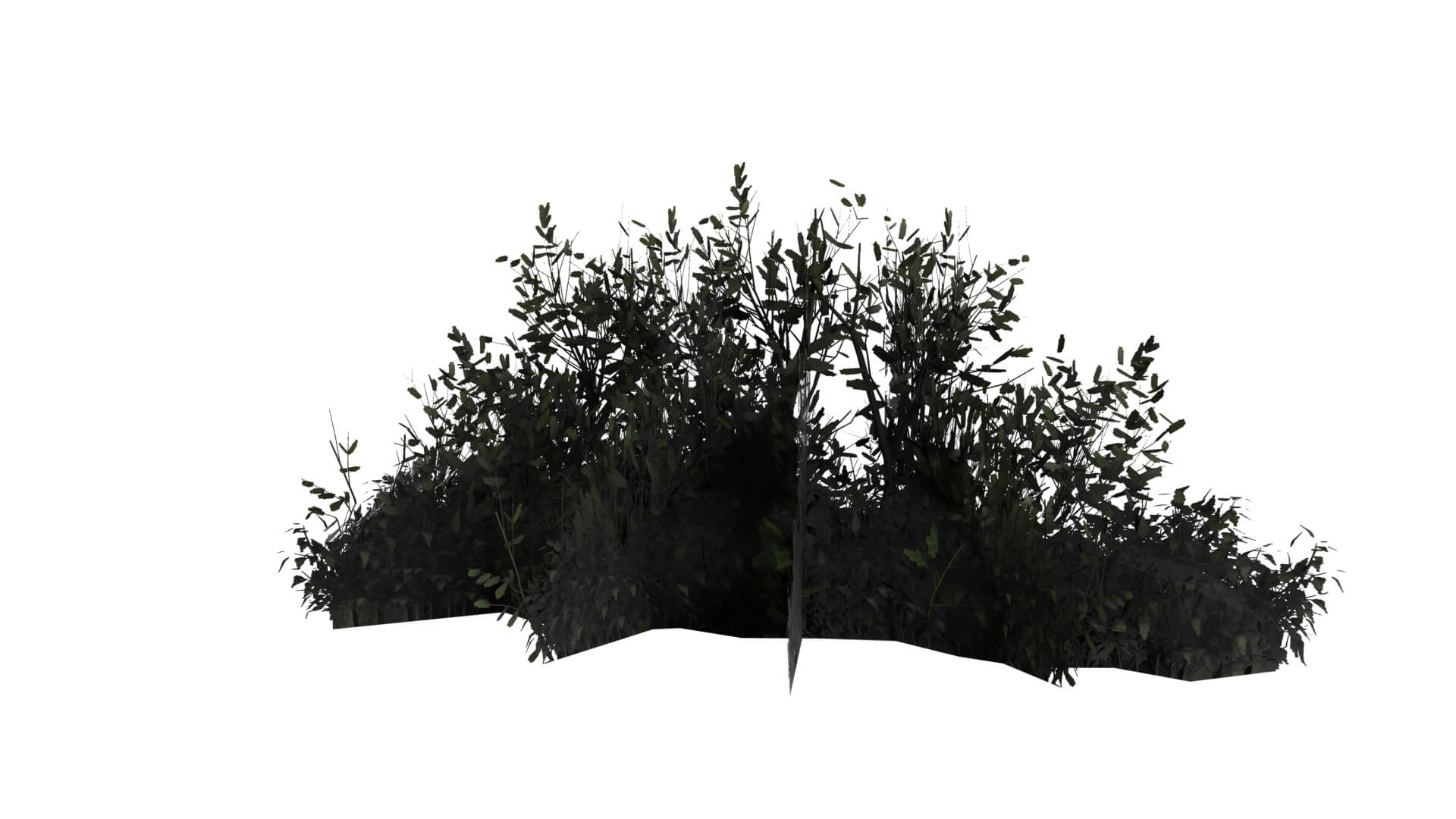Middle Plant 3D Model