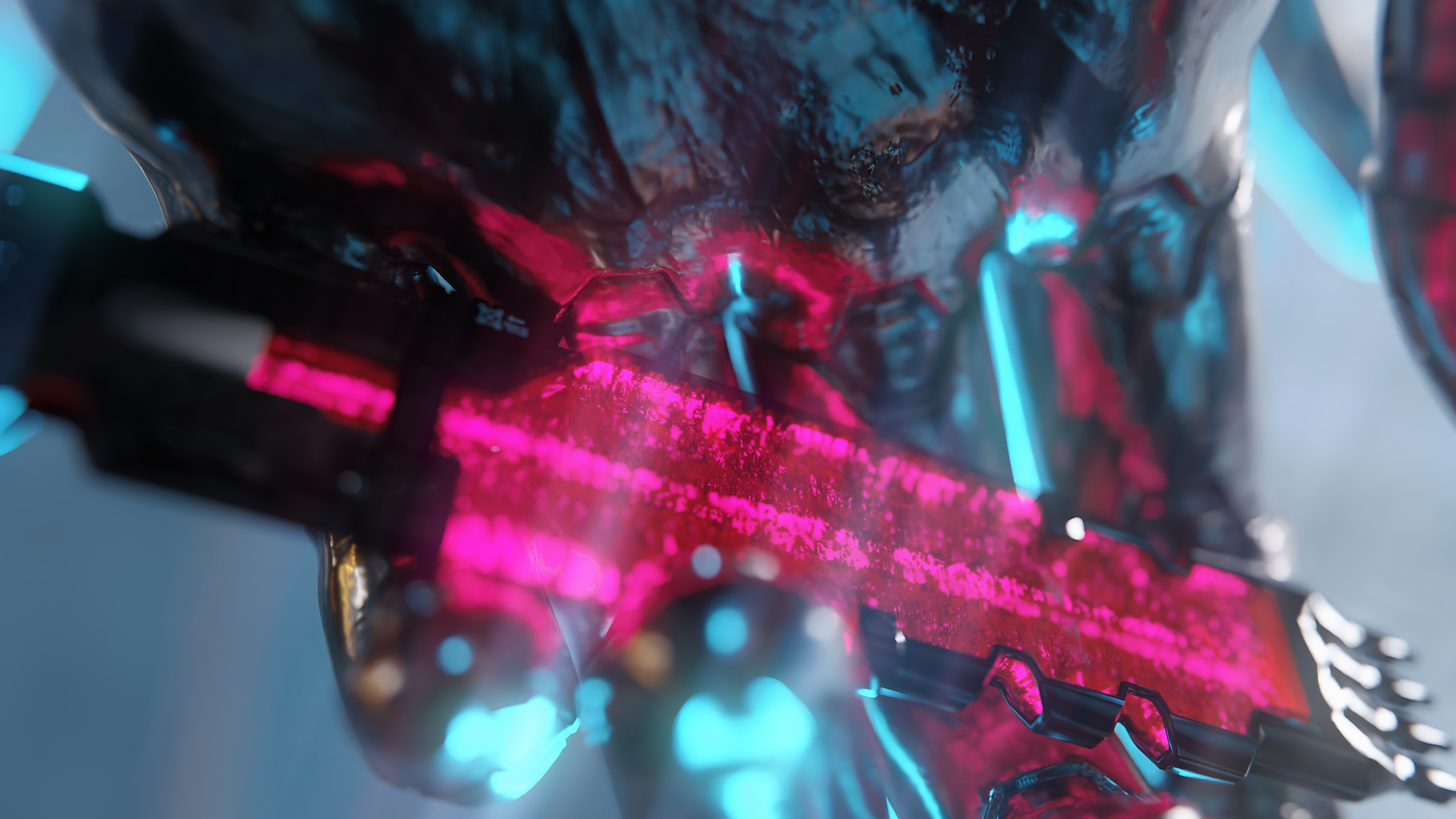Just Another Weapon 3D Render, Digital Art by snow child