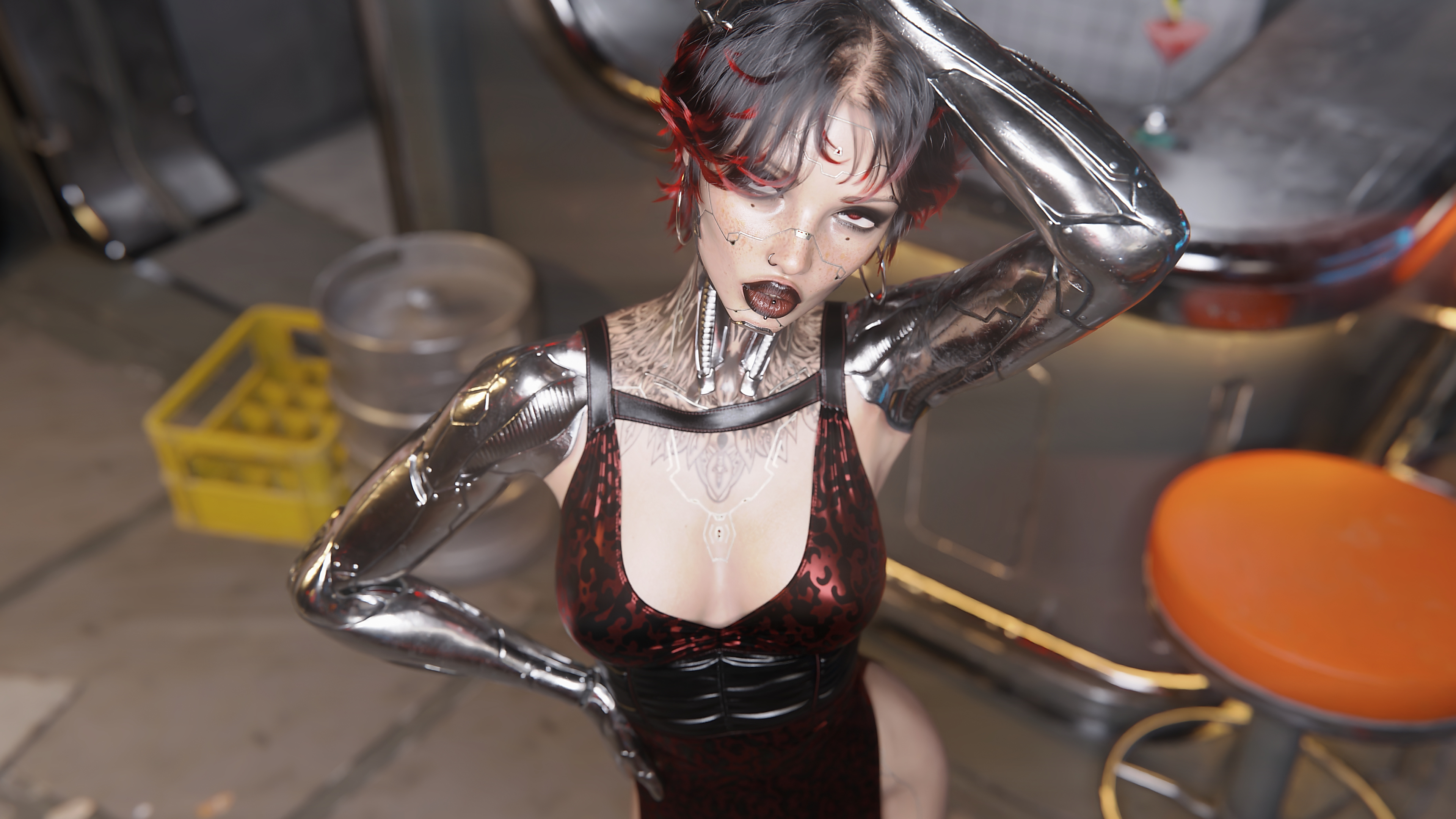 Just Another Weapon 3D Render, Digital Artwork by snow child