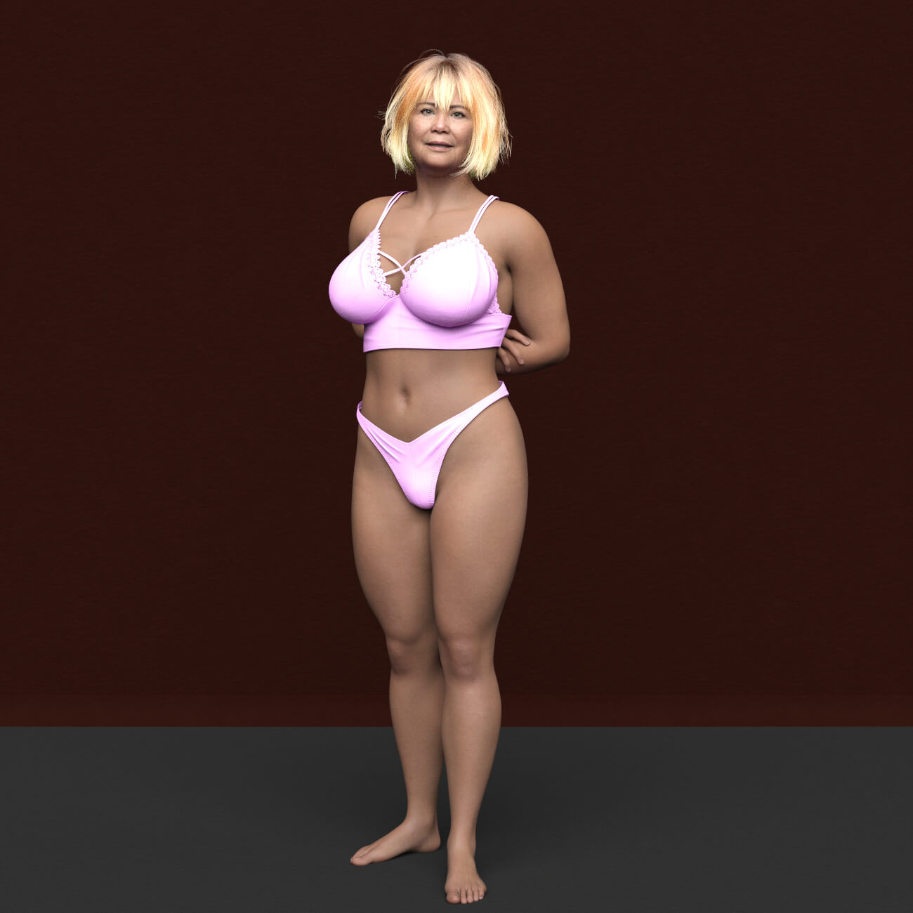 SH Amelia &ndash Realistic Old Female Character for Genesis Daz Content