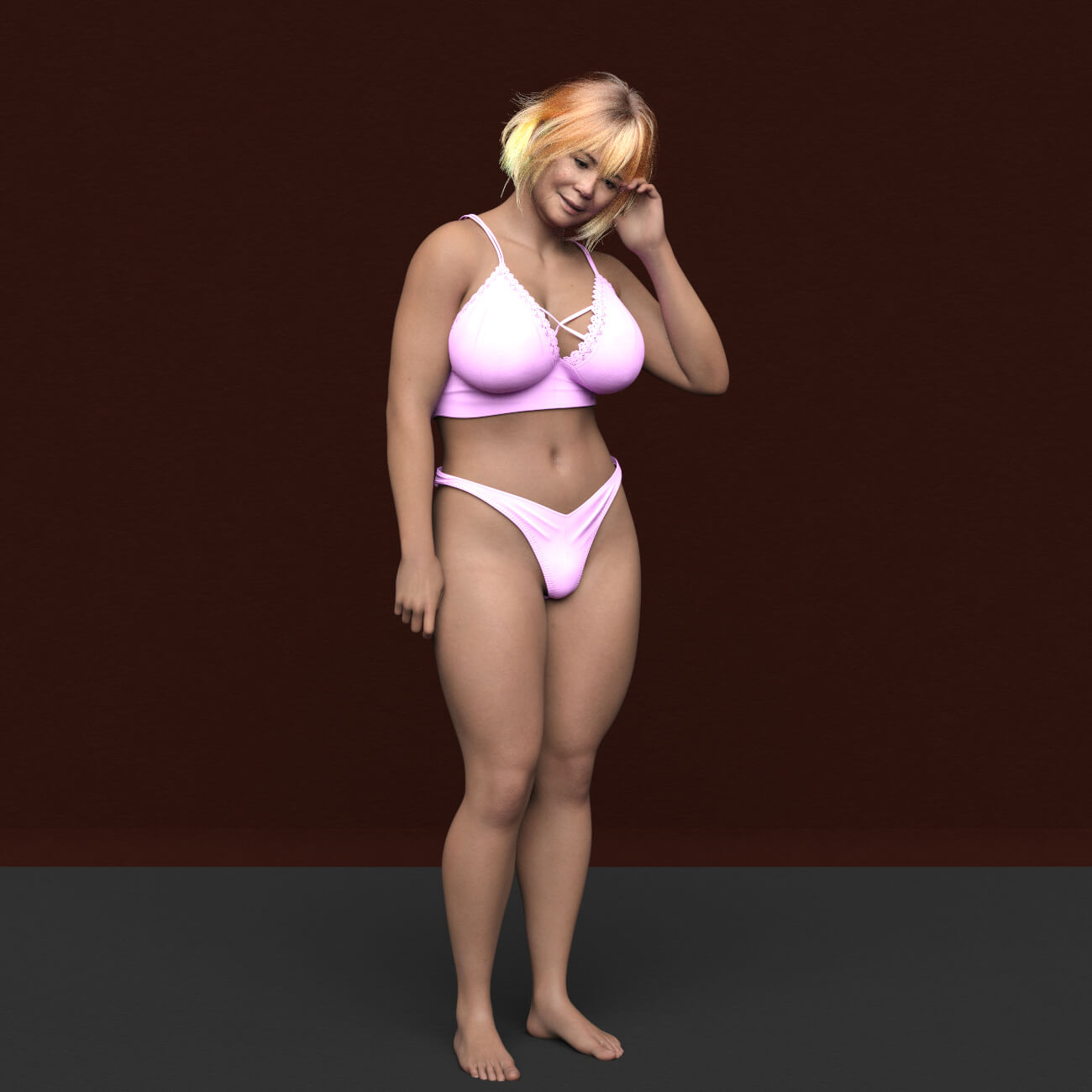 SH Amelia &ndash Realistic Old Female Character for Genesis Daz Content