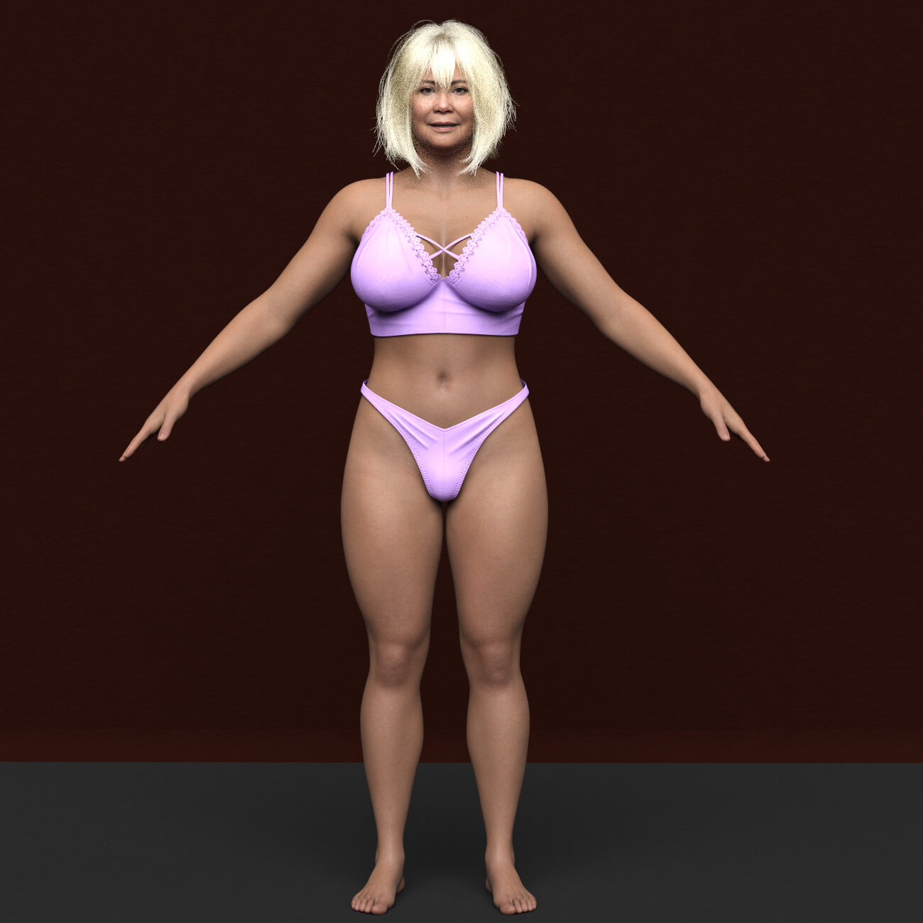 SH Amelia &ndash Realistic Old Female Character for Genesis Daz Content
