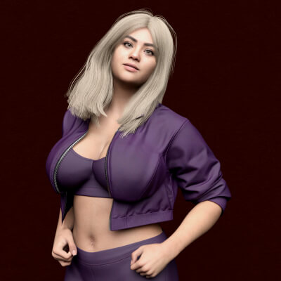 SH Bianka &ndash; Genesis 9 Realistic Female Character