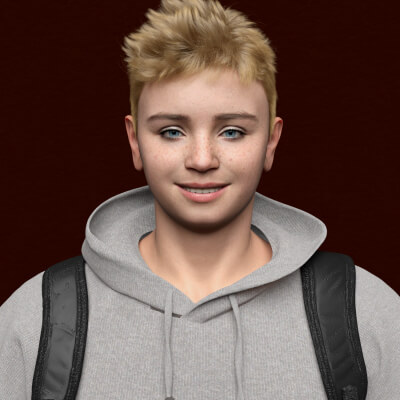 SH Edgar Genesis 9 Male Character