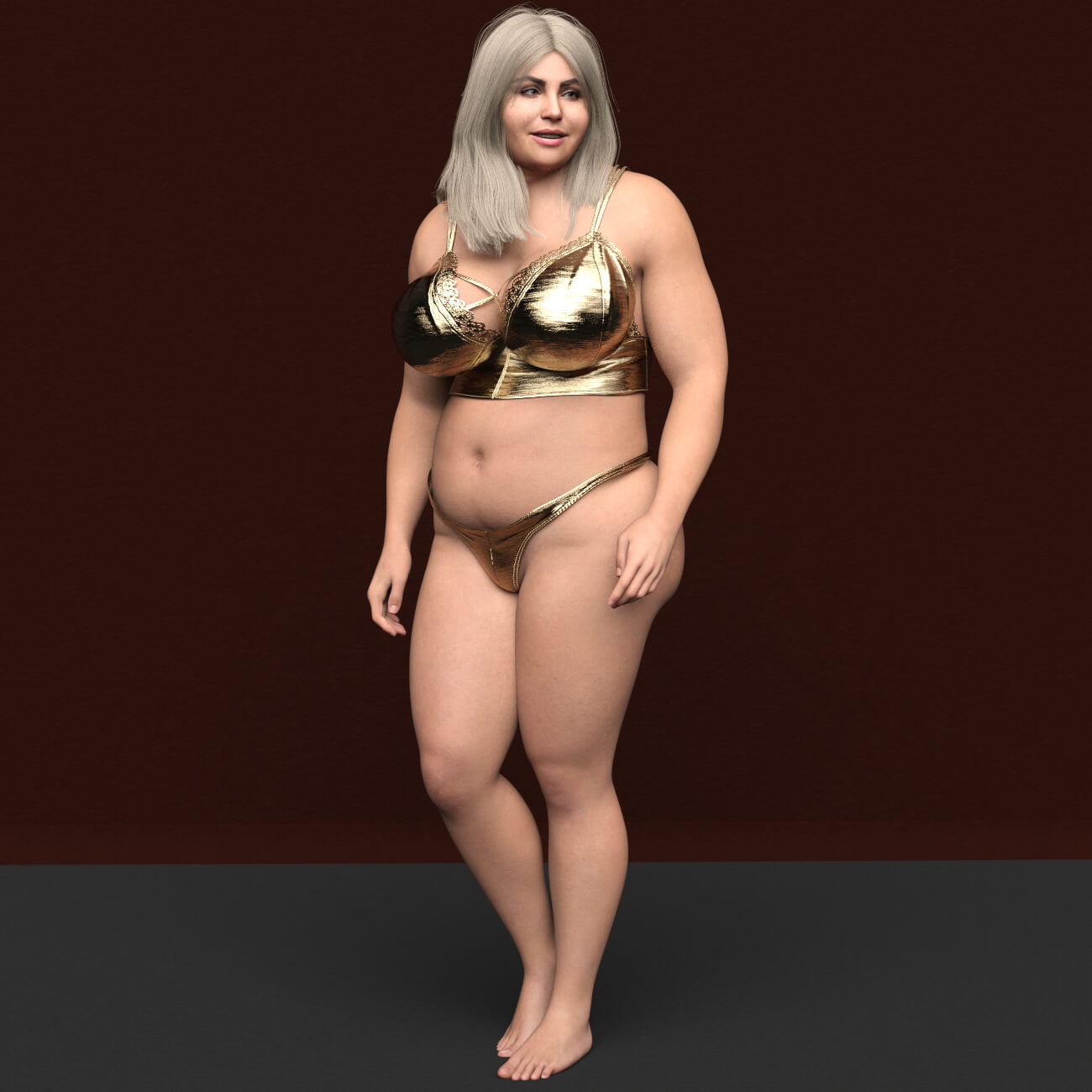 SH Helen Genesis 9 Fat Female Character Daz Content
