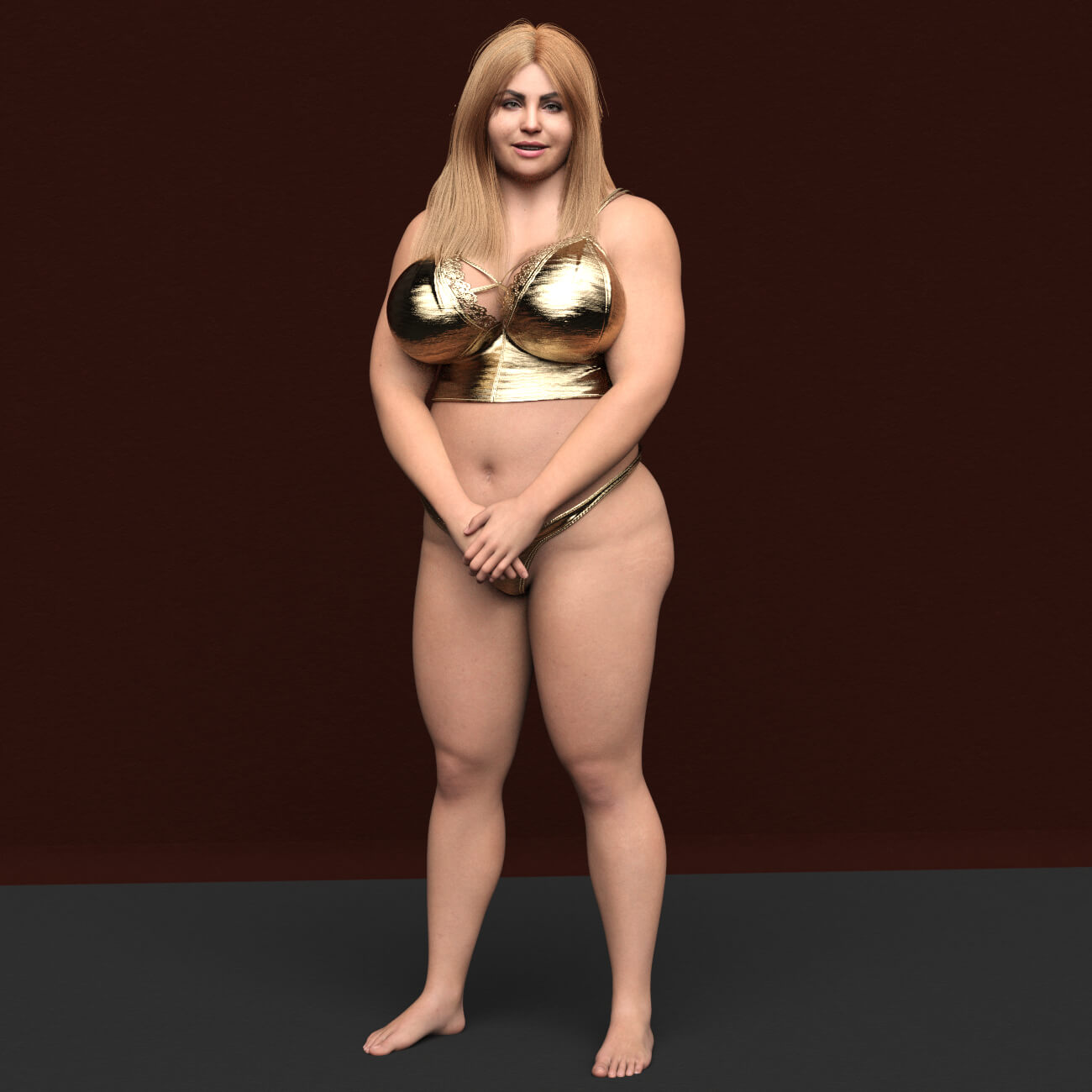 SH Helen Genesis 9 Fat Female Character Daz Content