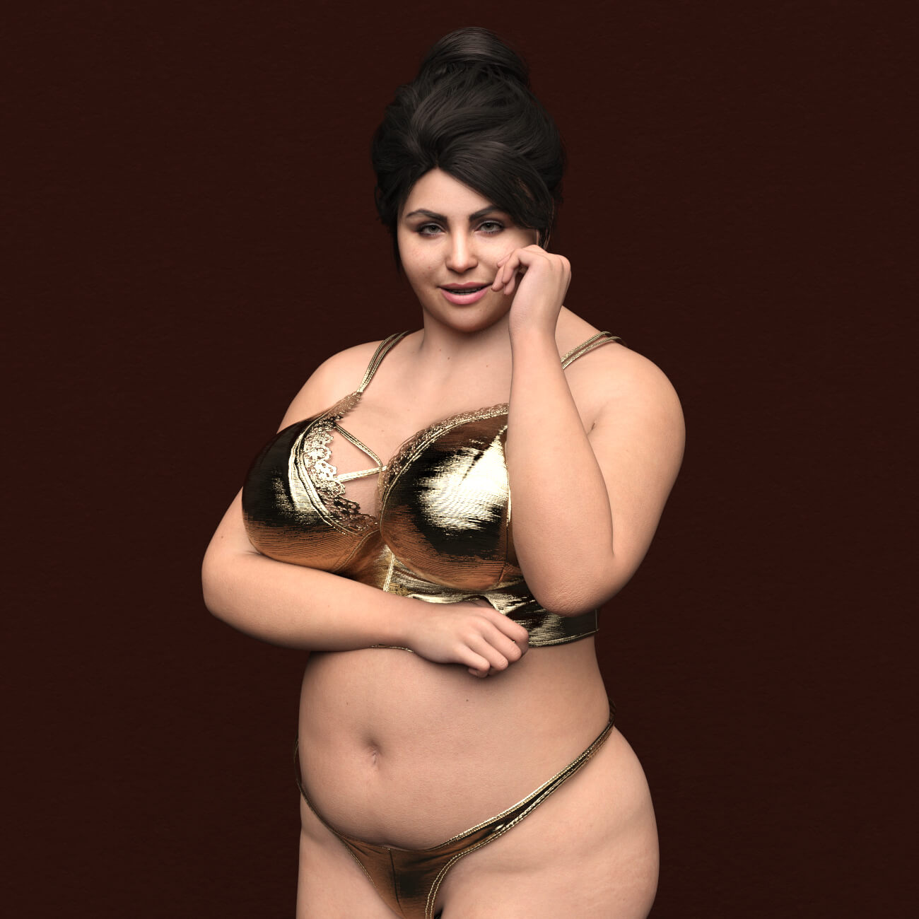 SH Helen Genesis 9 Fat Female Character Daz Content