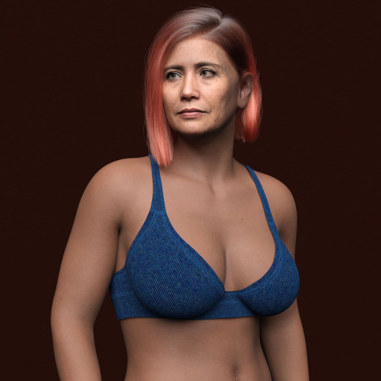 SH Imelda &ndash Realistic Female Character for Genesis 9 Daz Content