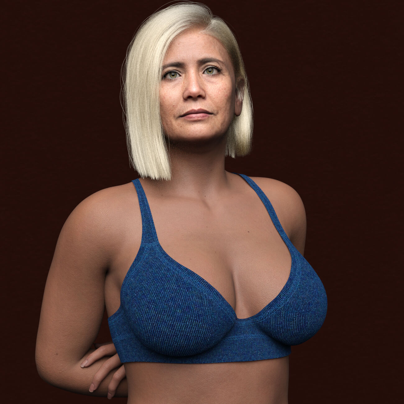 SH Imelda &ndash Realistic Female Character for Genesis 9 Daz Content