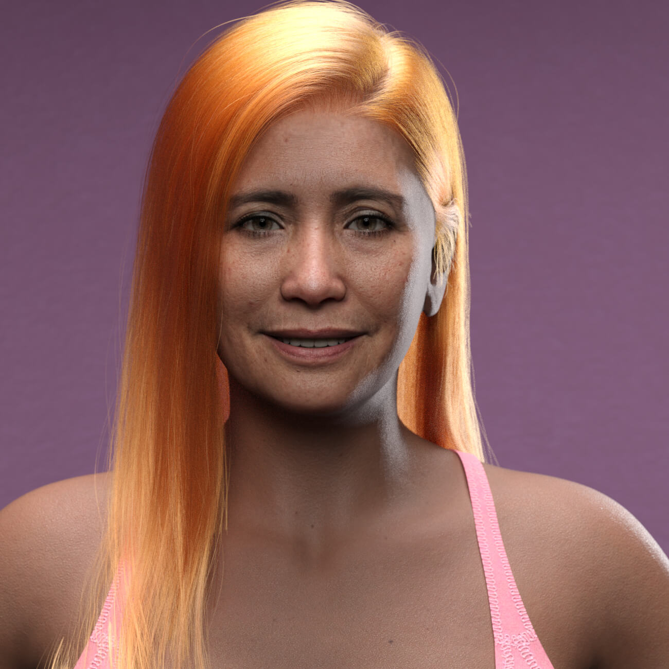 SH Imelda &ndash Realistic Female Character for Genesis 9 Daz Content