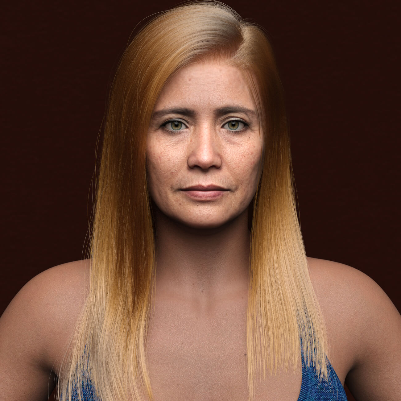 SH Imelda &ndash Realistic Female Character for Genesis 9 Daz Content