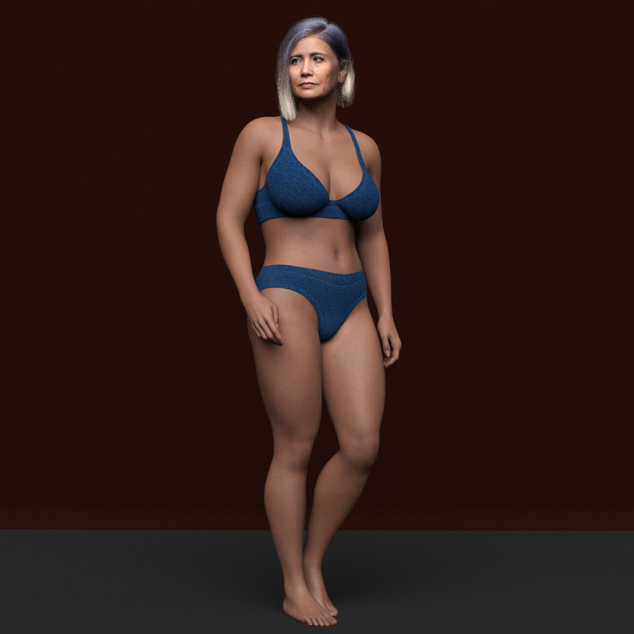 SH Imelda &ndash Realistic Female Character for Genesis 9 Daz Content