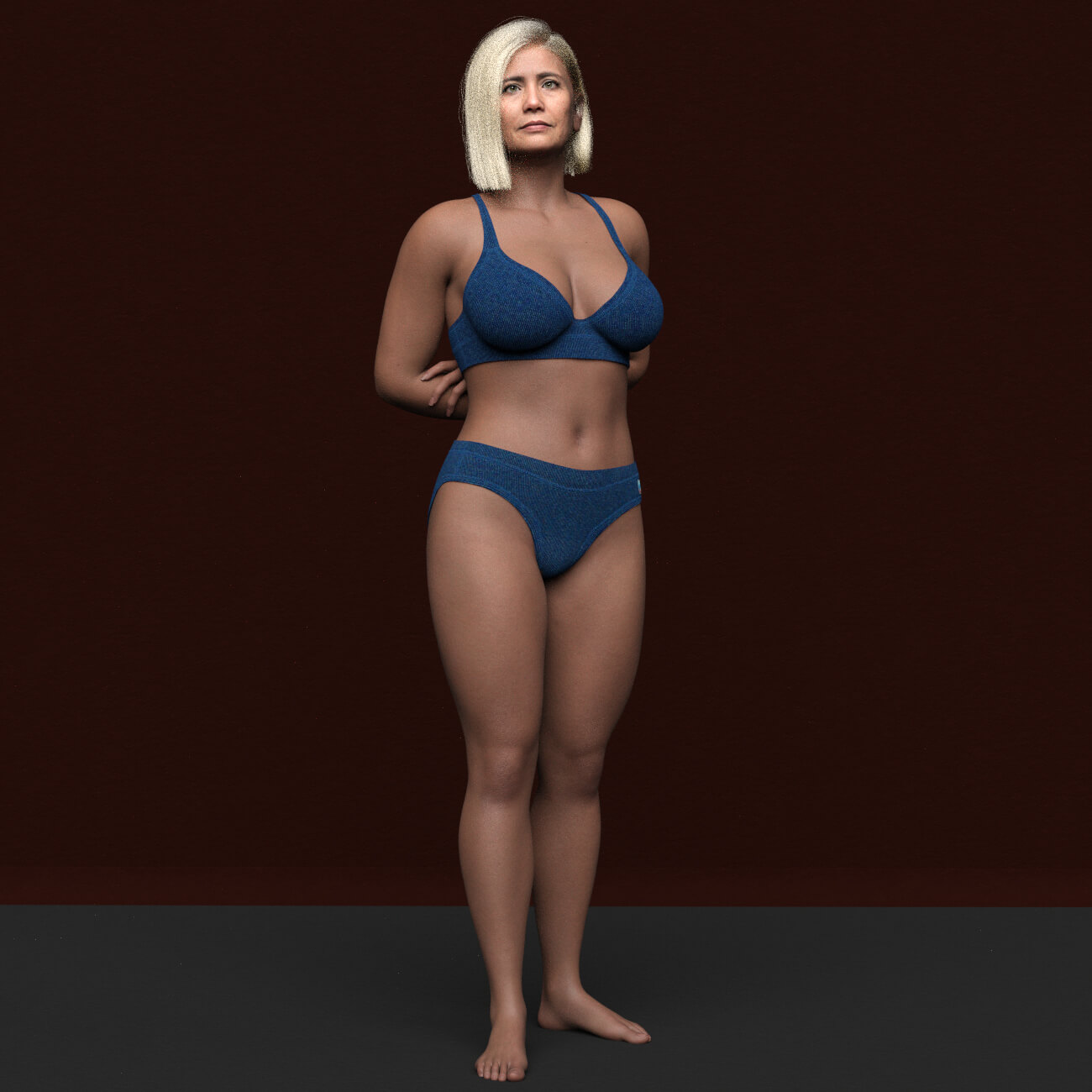 SH Imelda &ndash Realistic Female Character for Genesis 9 Daz Content