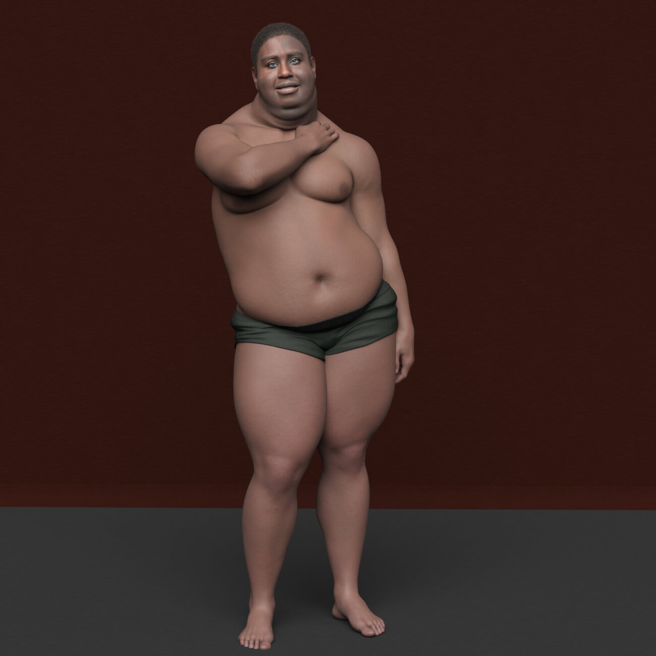 SH Kwame Genesis 9 Male Character Daz Content