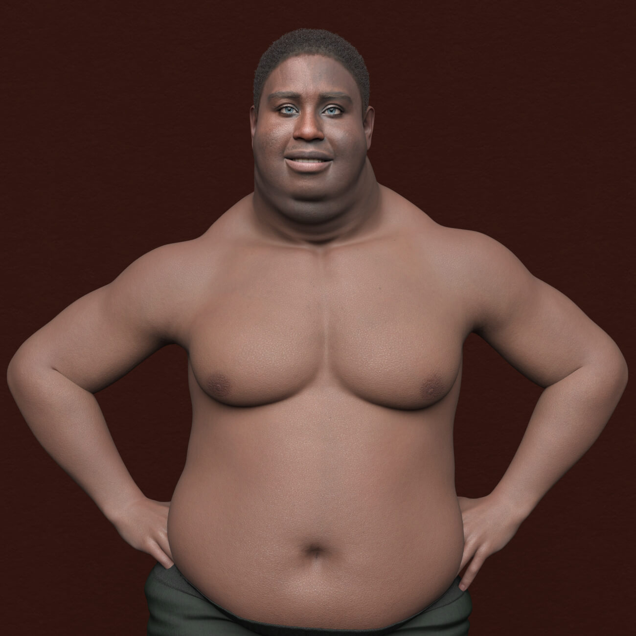 SH Kwame Genesis 9 Male Character Daz Content