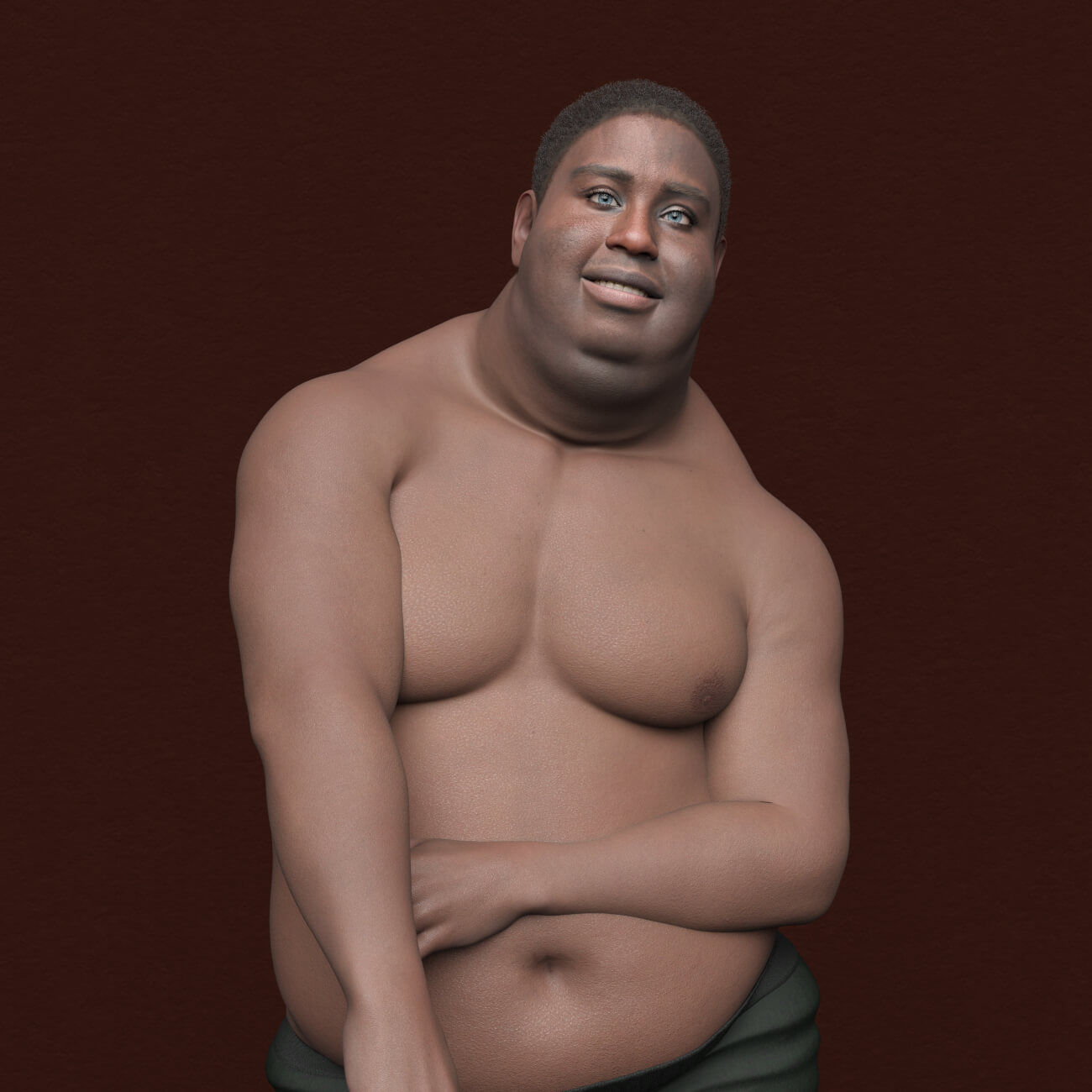 SH Kwame Genesis 9 Male Character Daz Content