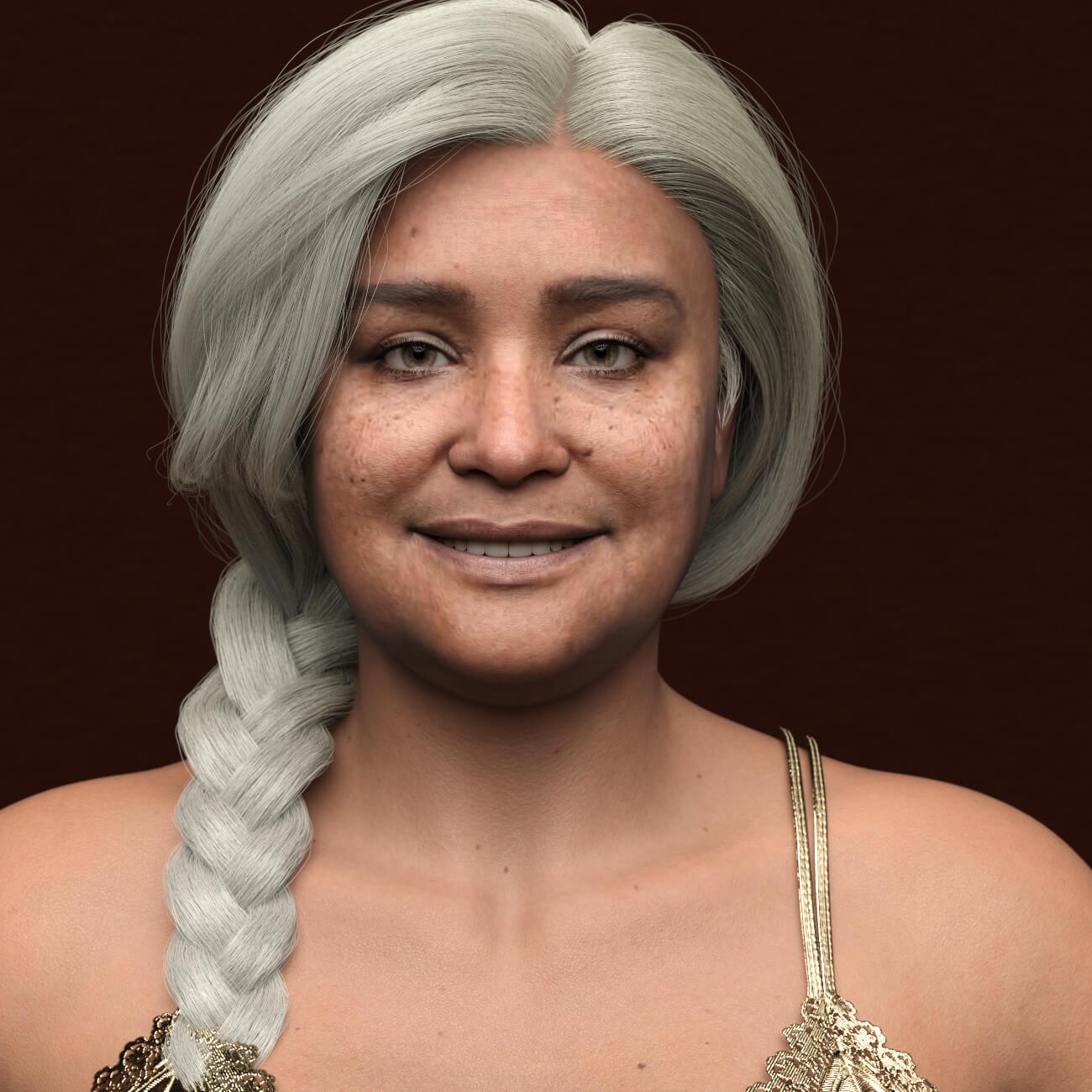 SH Marglret Genesis 9 Old Female Character Daz Content