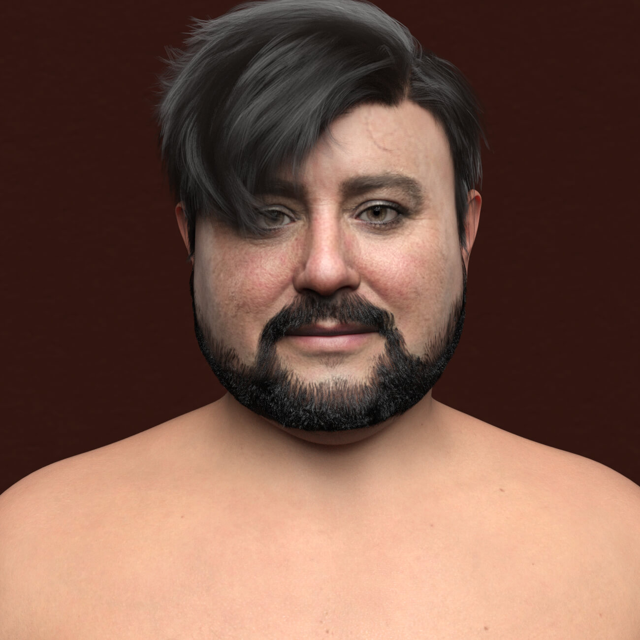 SH Thomas Genesis 9 Old Fat Male Character Daz Content