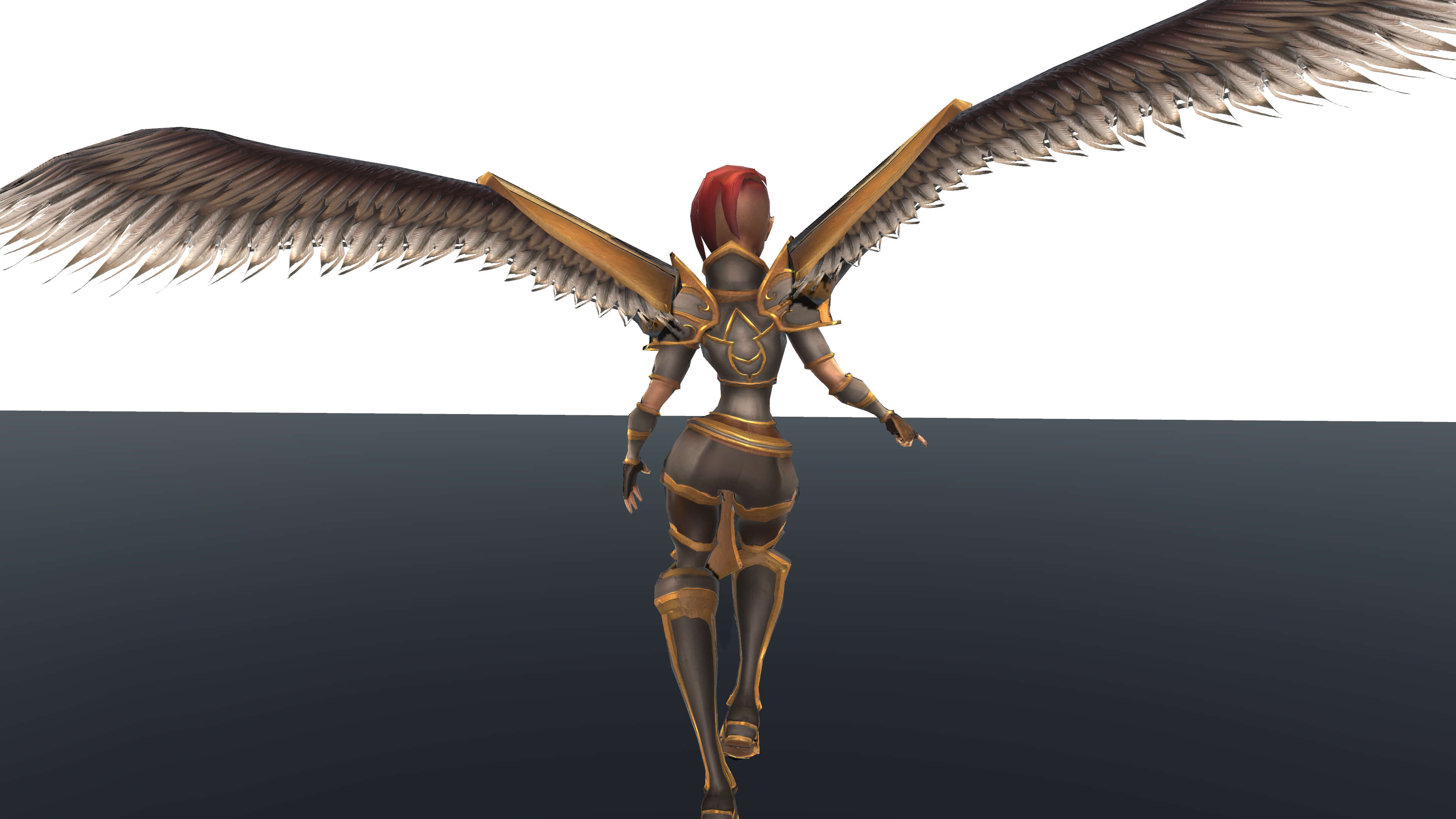 Angel 3D Character Free Model with PBR Textures 3D Model