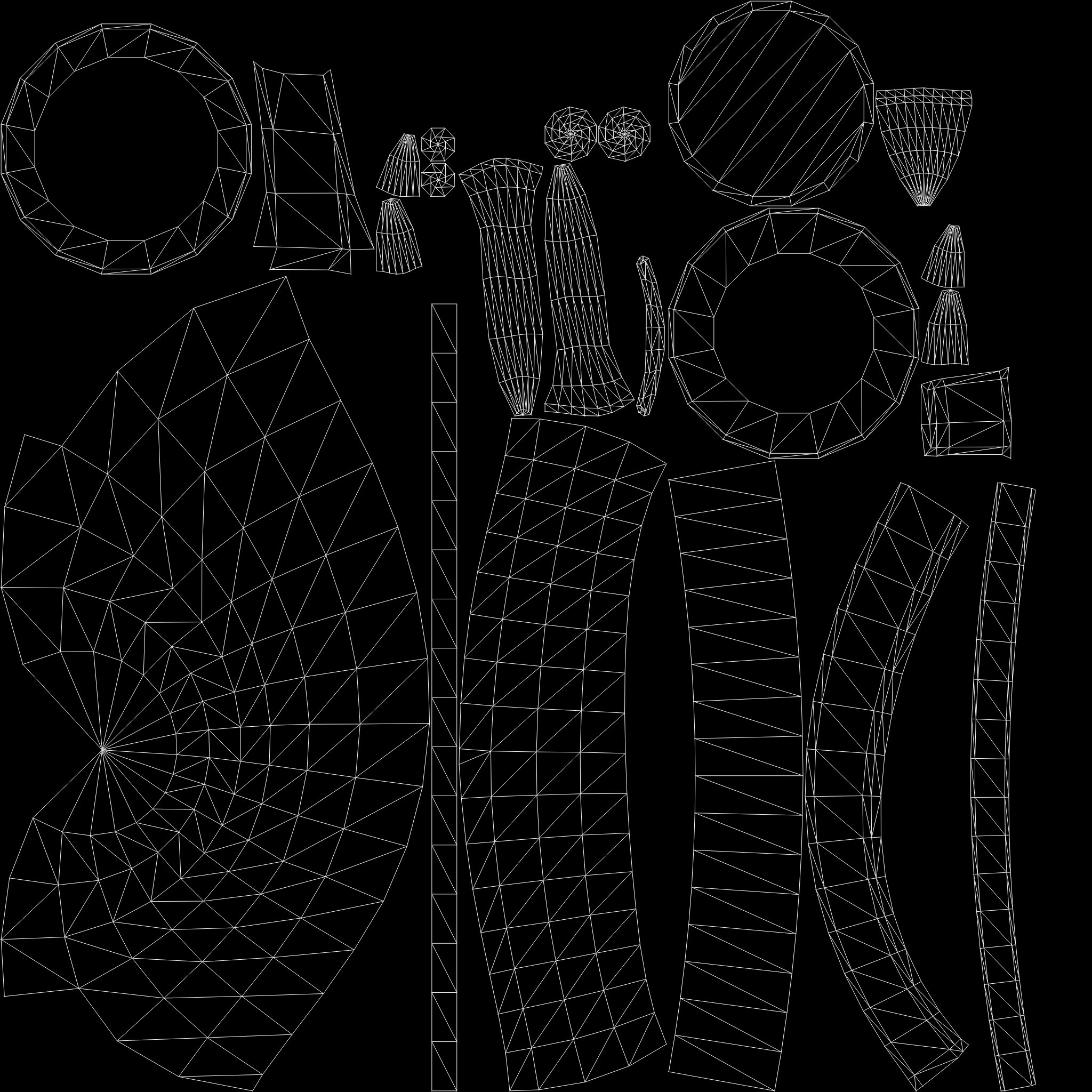 Christmas Props Collection 3D Model &ndash Festive Holiday 3D Model