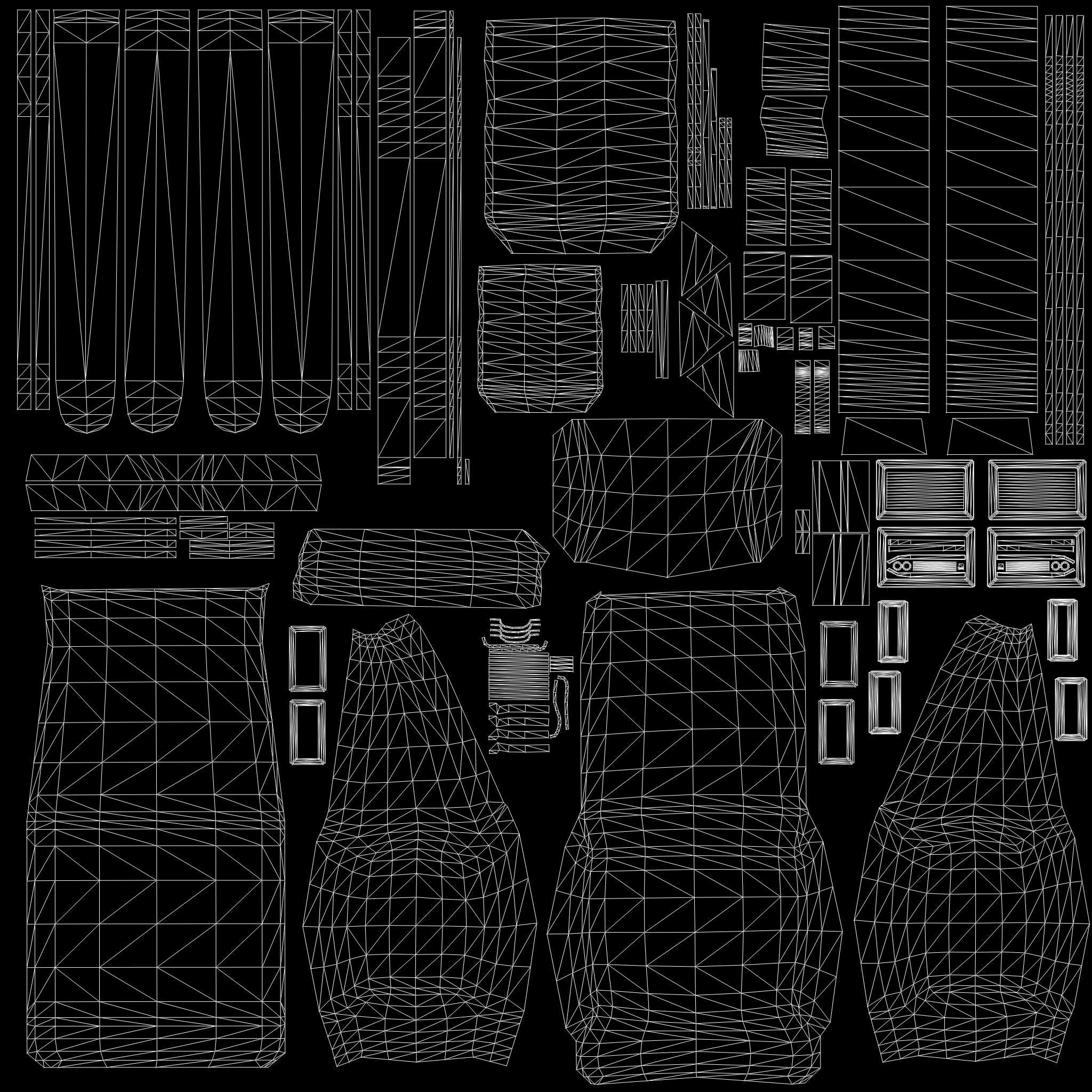 Realistic Survival Camping Props Pack 3D Model