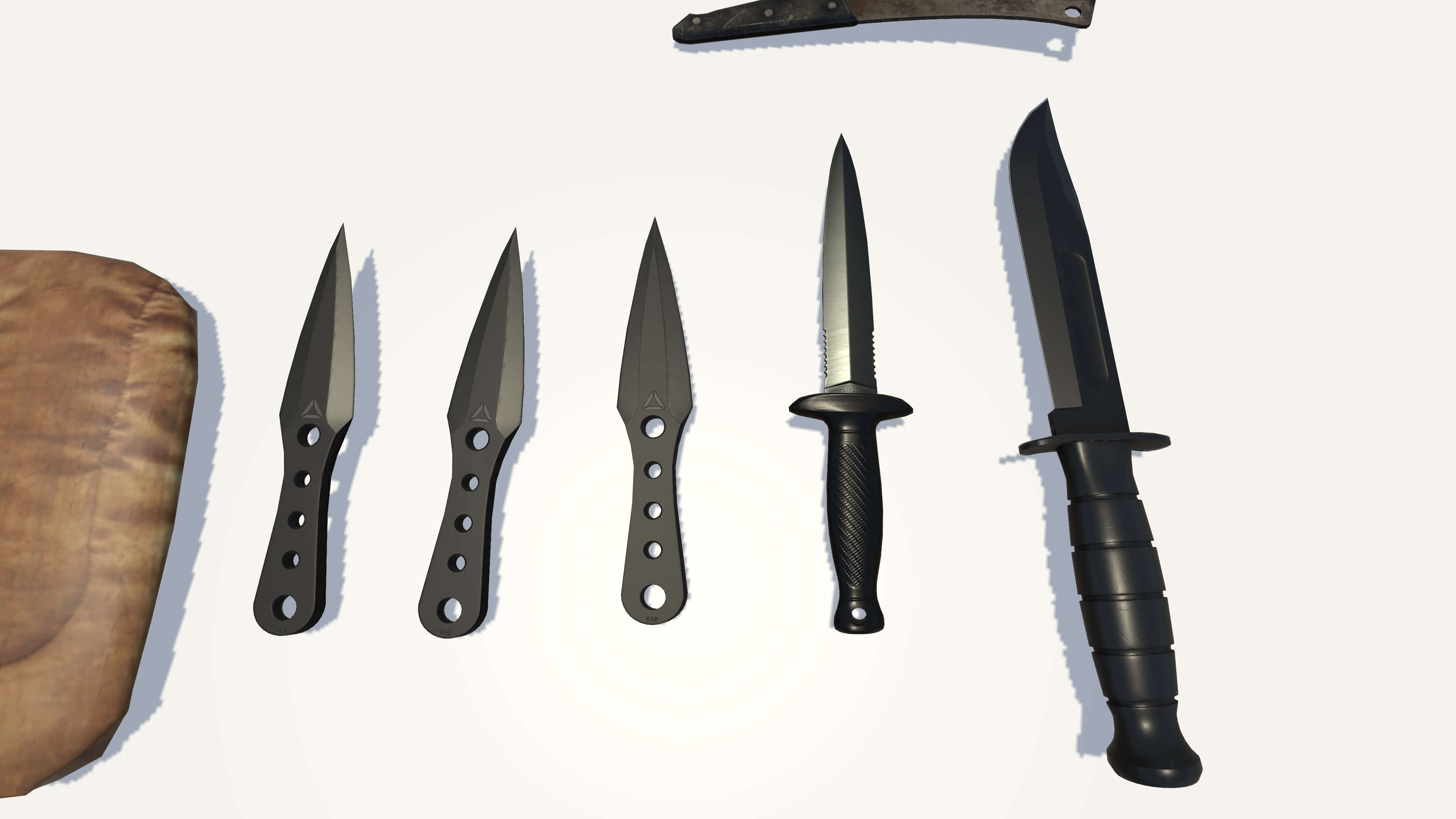 Realistic Survival Camping Props Pack 3D Model