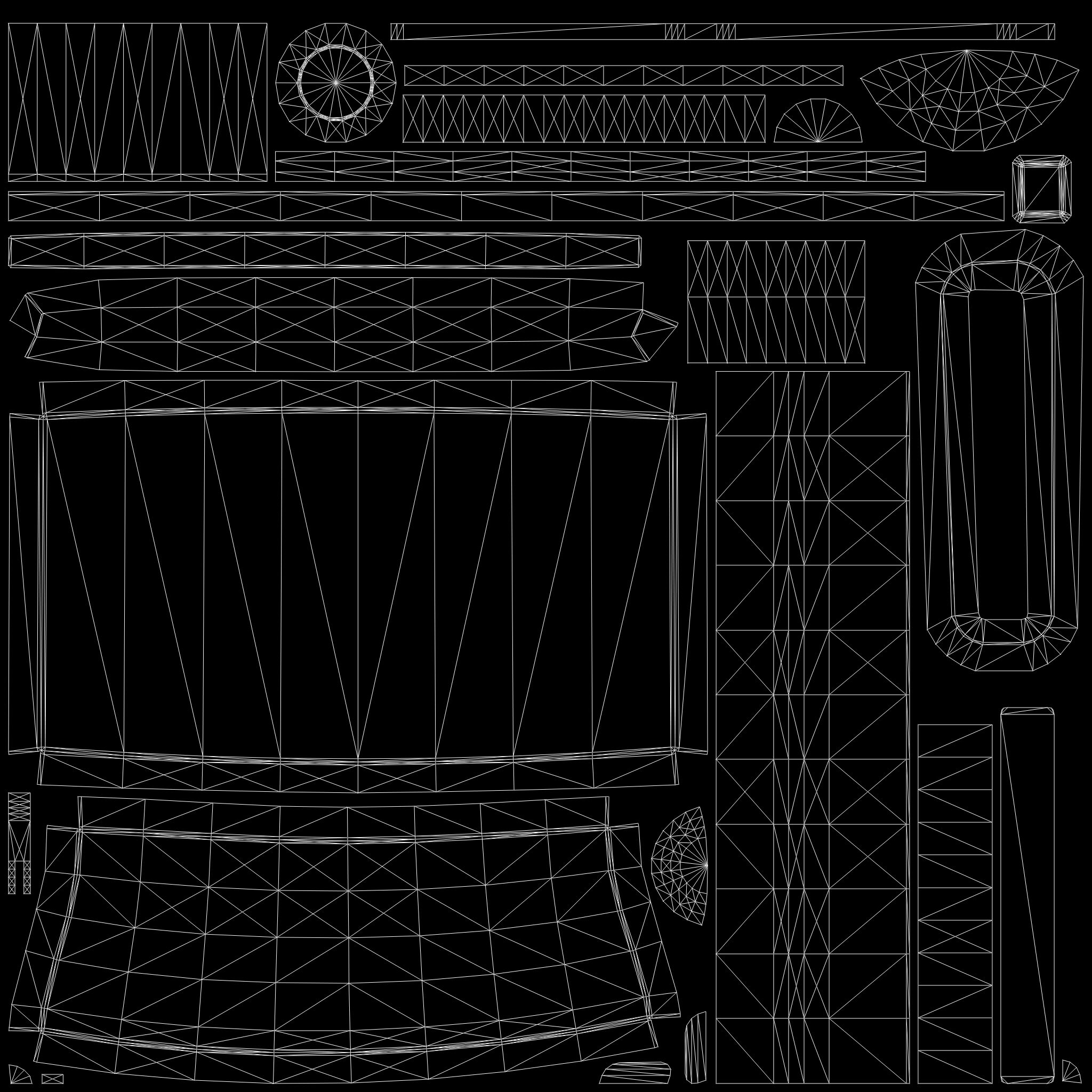 Sci-Fi Environment and Prop 3D Model Pack 3D Model