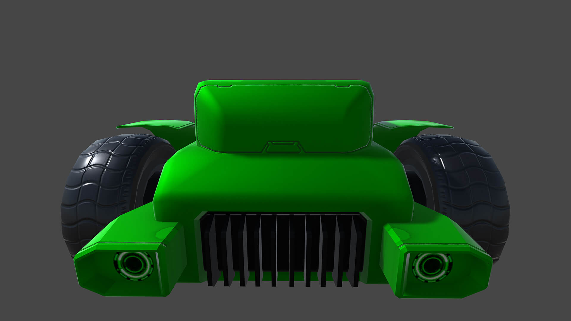 Stylized Hot Rod Race Car &ndash Game-Ready 3D Vehicle Mode 3D Model