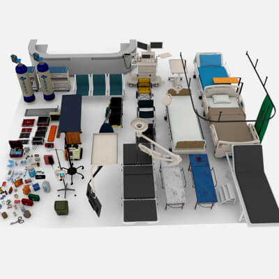 Ultimate Hospital Medical Equipment Pack