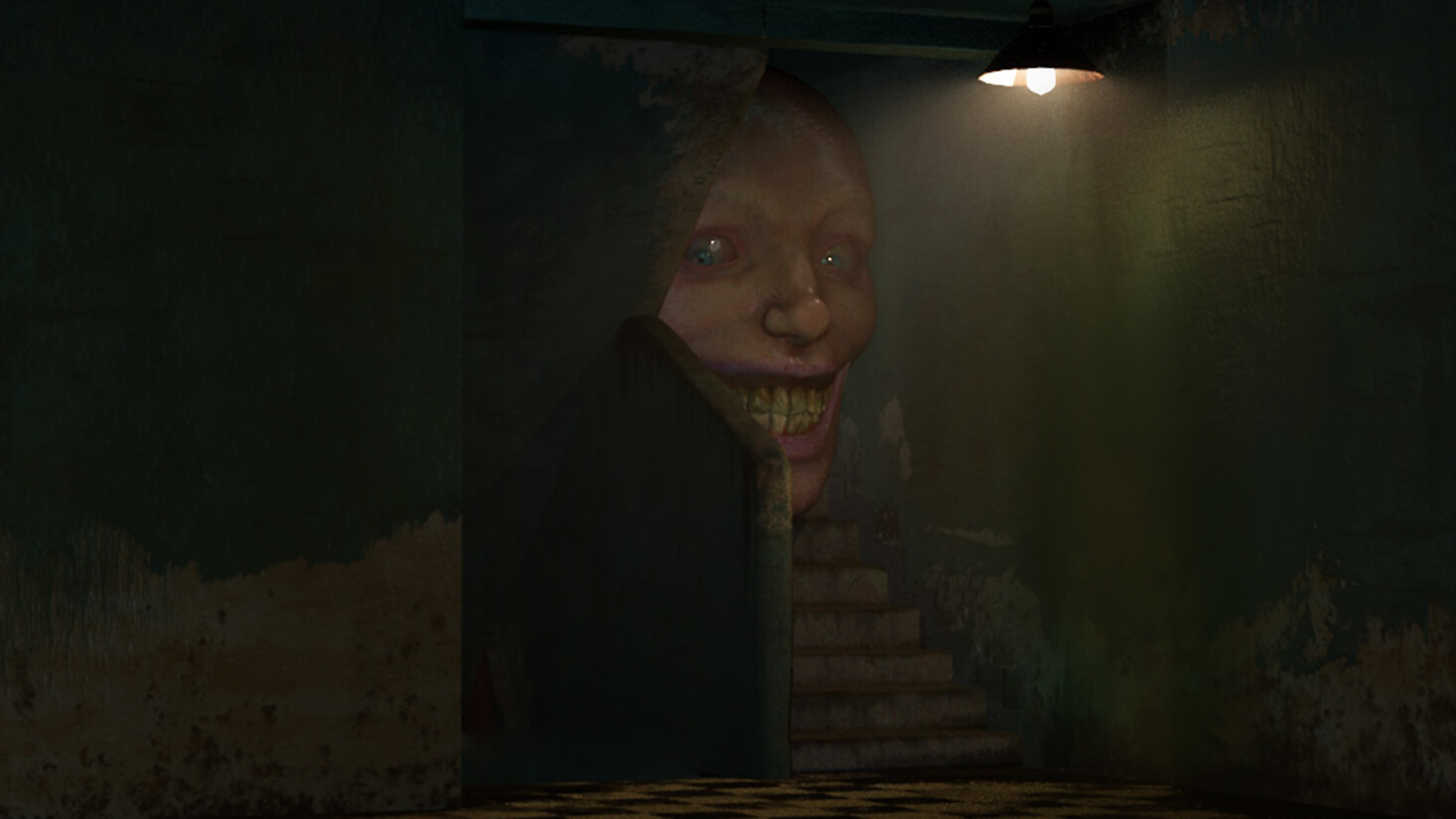 It Heard You Coming 3D Render, Digital Artwork by sohalia