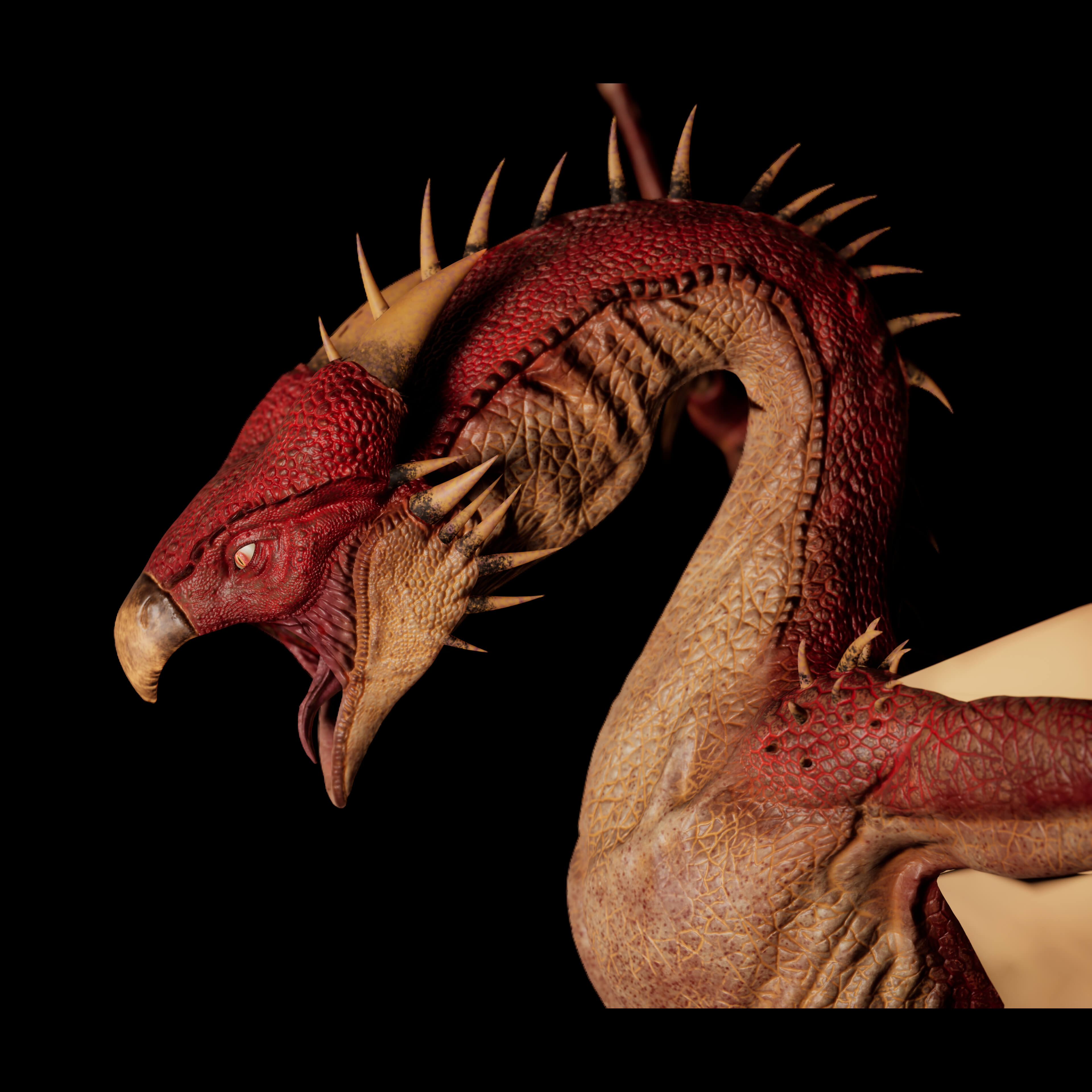 War Maniac 3D Render, Digital Artwork by Solaraxis