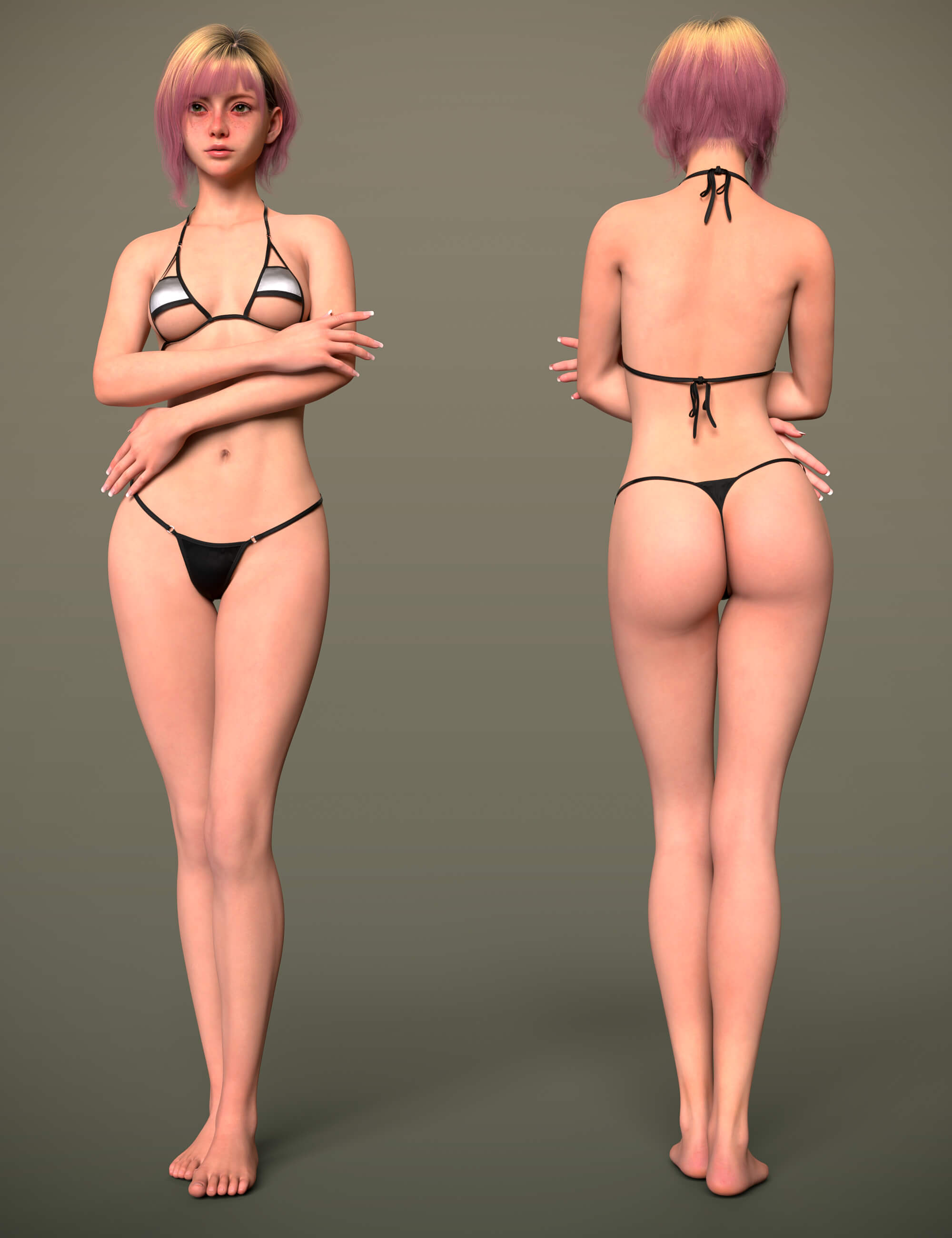 Tasha for Genesis 9 Daz Content