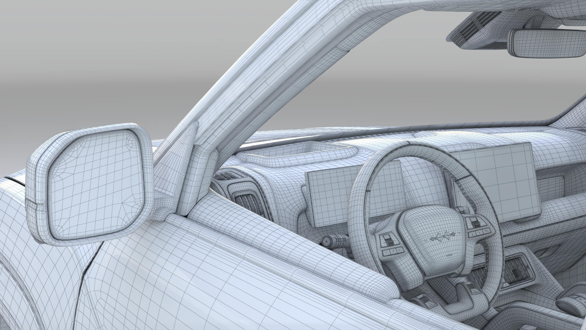 2027 BYD Fangchengbao Shark DMO with Interior 3D Model
