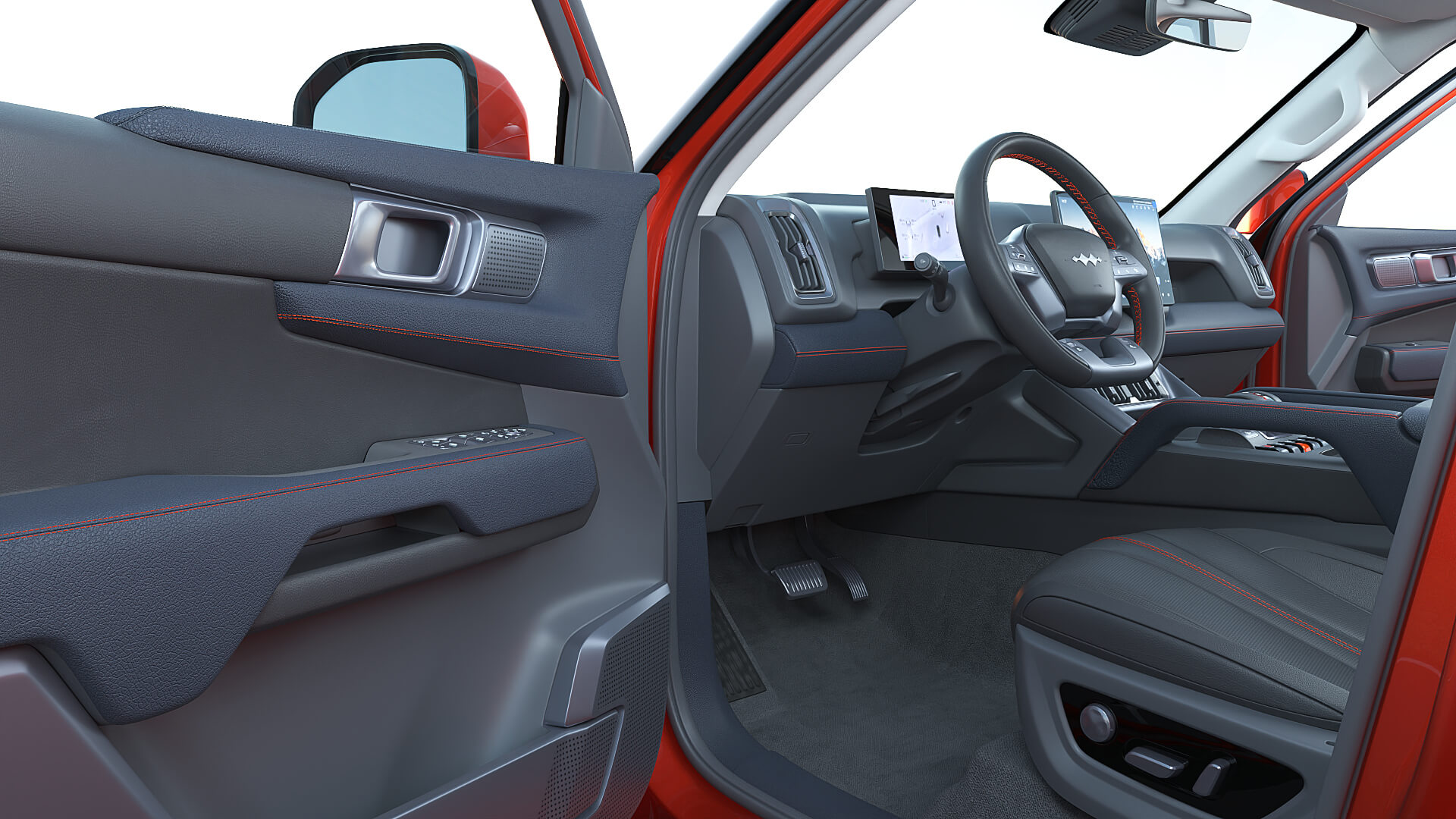 2027 BYD Fangchengbao Shark DMO with Interior 3D Model