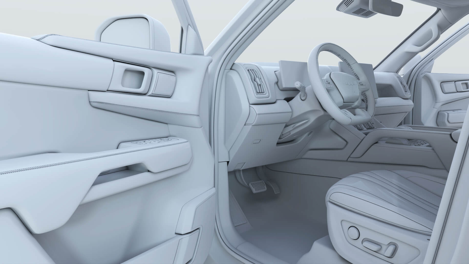 2027 BYD Fangchengbao Shark DMO with Interior 3D Model