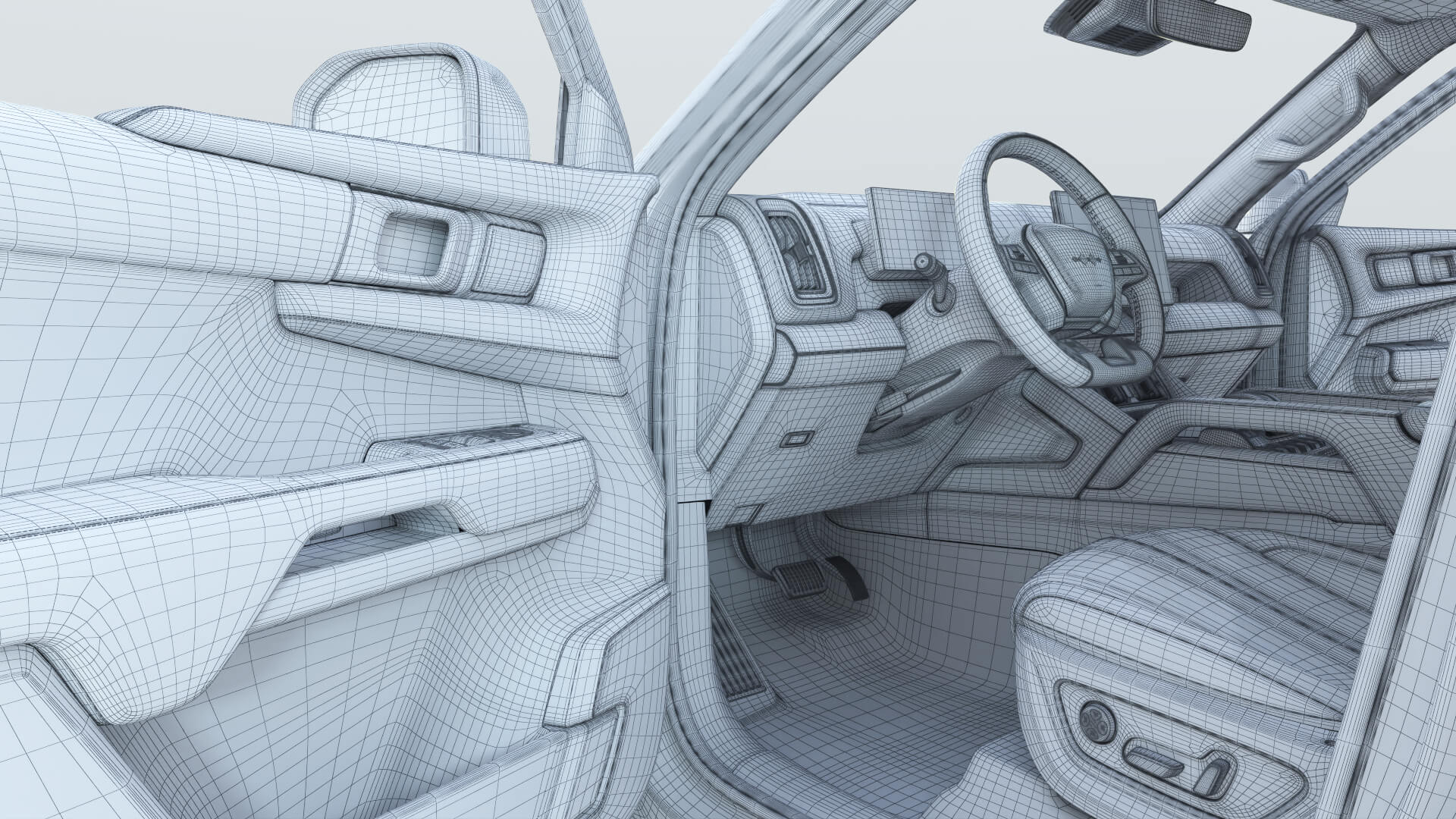 2027 BYD Fangchengbao Shark DMO with Interior 3D Model