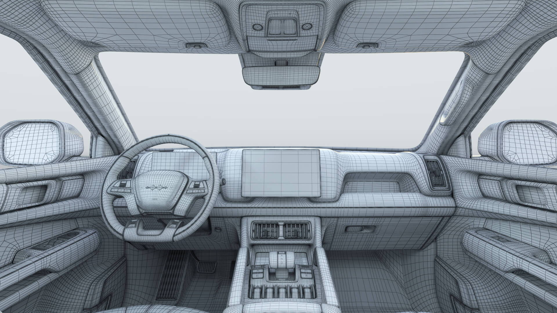 2027 BYD Fangchengbao Shark DMO with Interior 3D Model