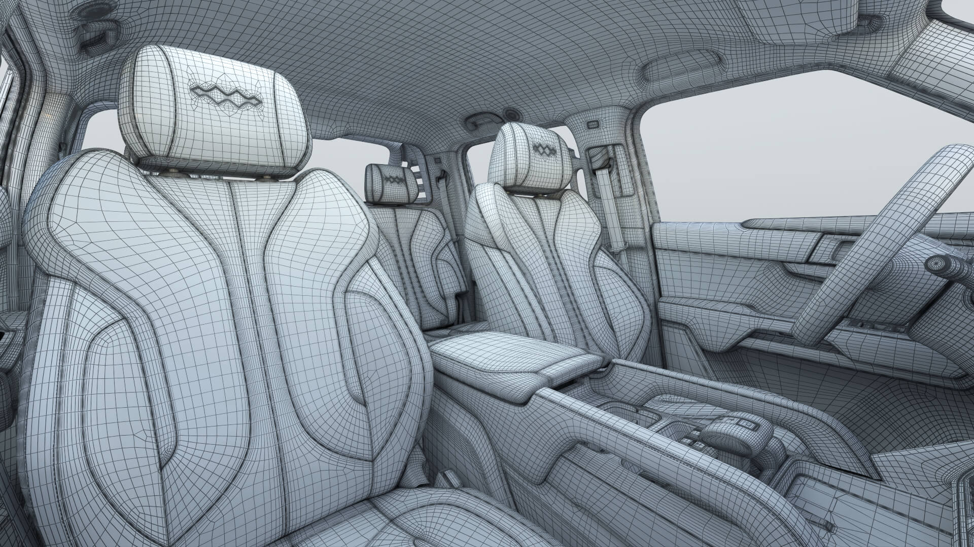 2027 BYD Fangchengbao Shark DMO with Interior 3D Model