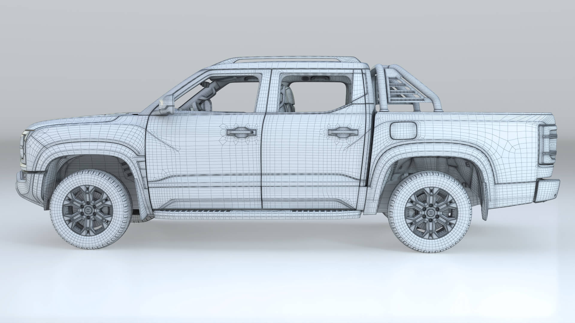 2027 BYD Fangchengbao Shark DMO with Interior 3D Model