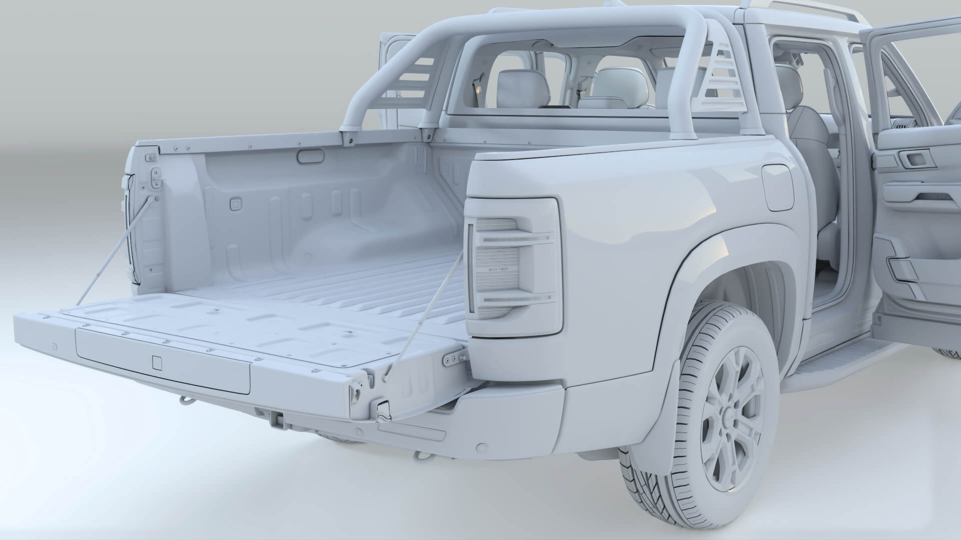 2027 BYD Fangchengbao Shark DMO with Interior 3D Model