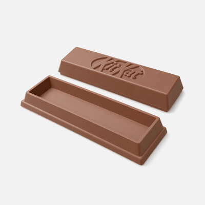 3D Kit Kat Box Storage Chocolate