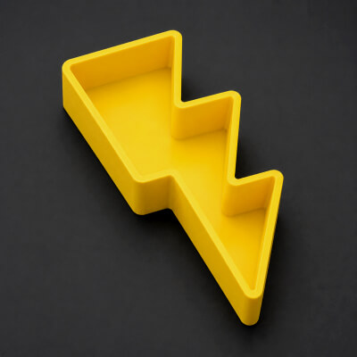 Electric Bolt Tray Organizer with Electricity