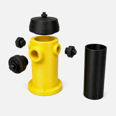 Fire Hydrant Water Urban Storage Container