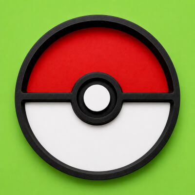 Pokémon Tray Poké Ball 3D Game
