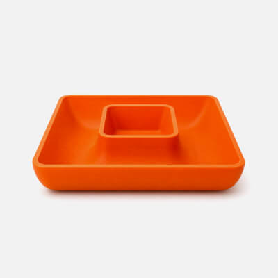 Square Serving Tray Food Organizer Bowl