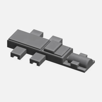 3MM TT Gauge Dummy Point Motors - 10 Pack for Model Railways
