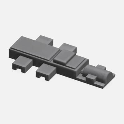 TT120 Gauge Dummy Point Motors - 10 Pack for Model Railways